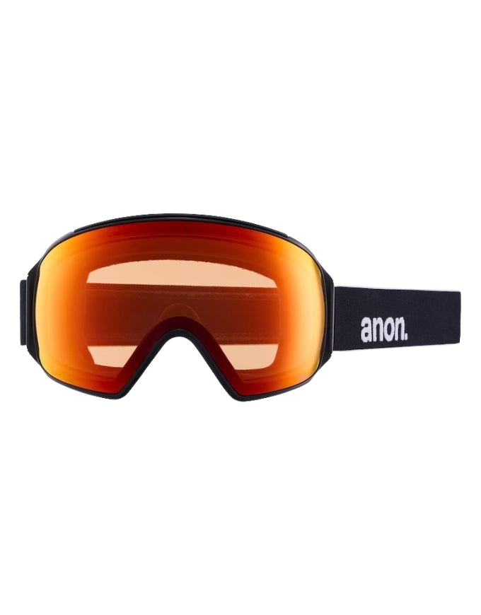 Anon M4 Toric Goggle Low Bridge 2026 | Black / Perceive Sunny Red
